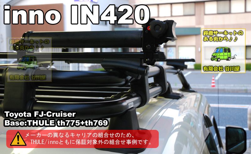 IN420 ボートアタッチメント プロ：inno(イノー)カーメイト製/カー ...