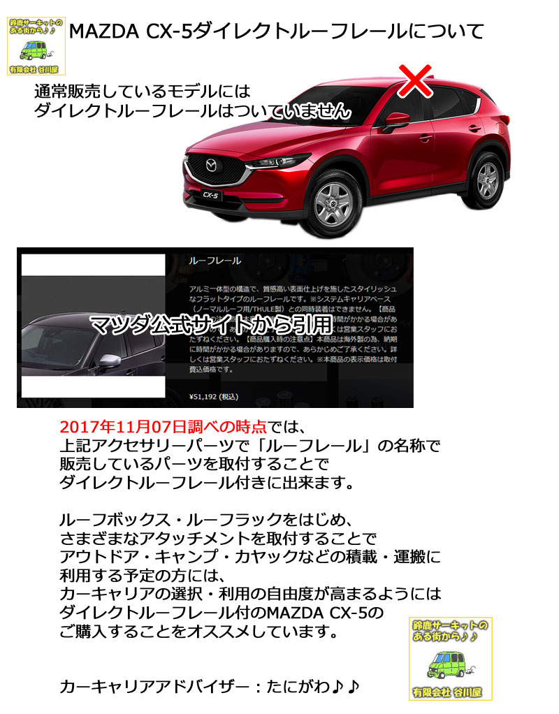 ルーフボックス Mazda Cx 5特集 カーキャリア ルーフキャリア取付写真集カーキャリアガイド 公式